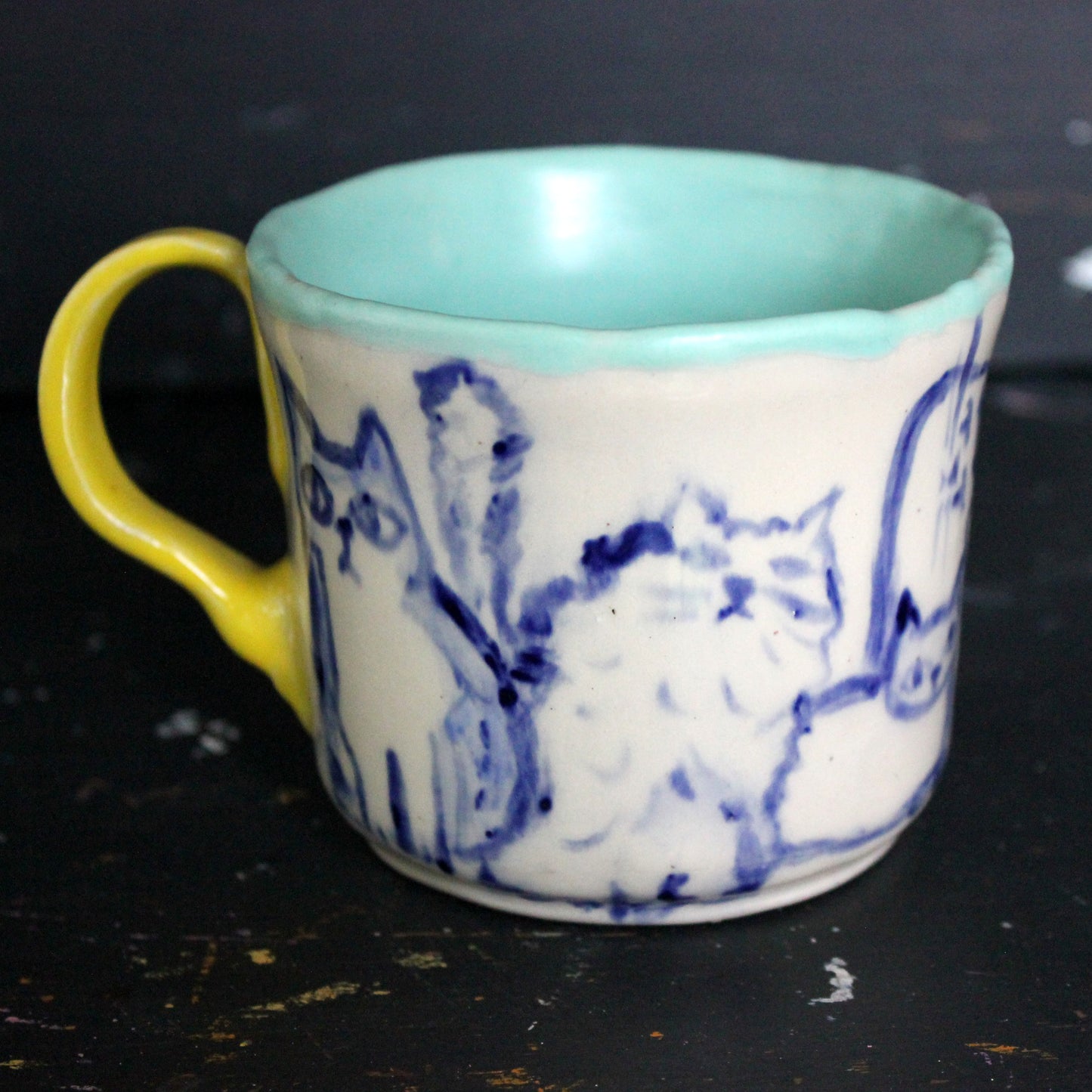 Cat Crowd Mug