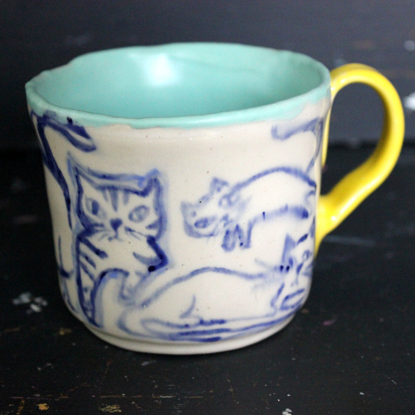 Cat Crowd Mug