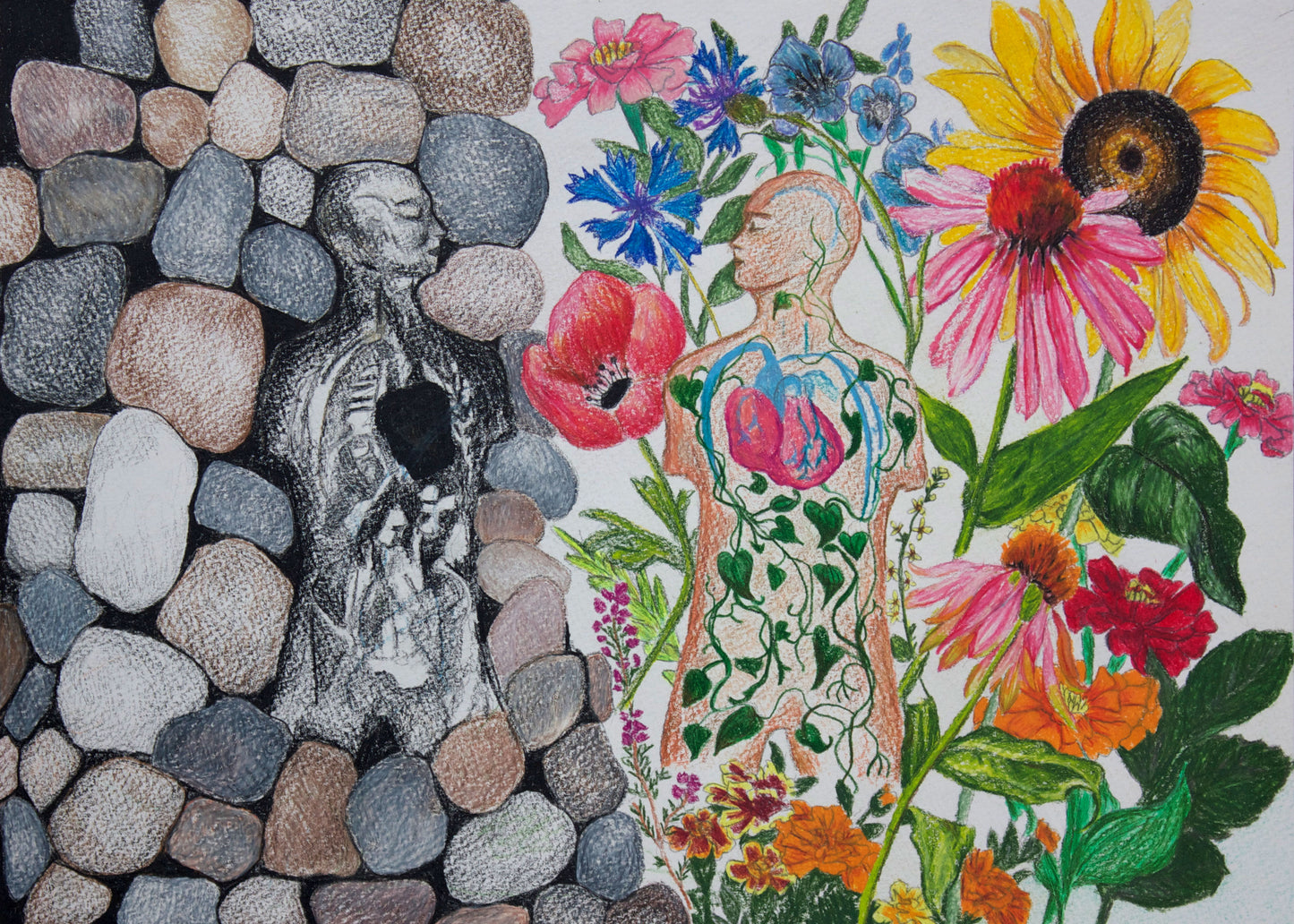 Heart of Stone, Heart of Flesh Print